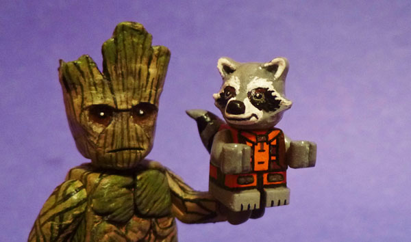 Custom Lego Guardians of The Galaxy Rocket Raccoon