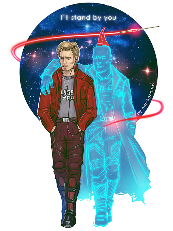 Starlord and Yondu by maXKennedy