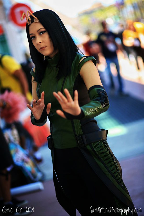 Mantis Cosplay at San Diego Comic Con