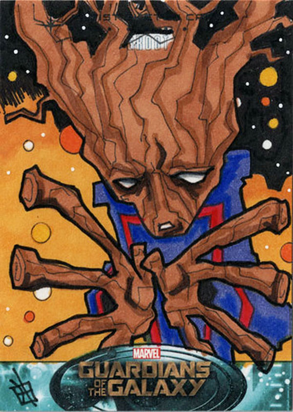 Groot illustration by 10thletter.