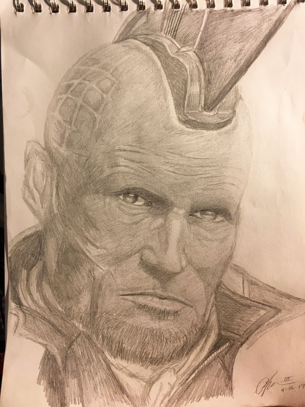 Yondu illustration by Legocreator75